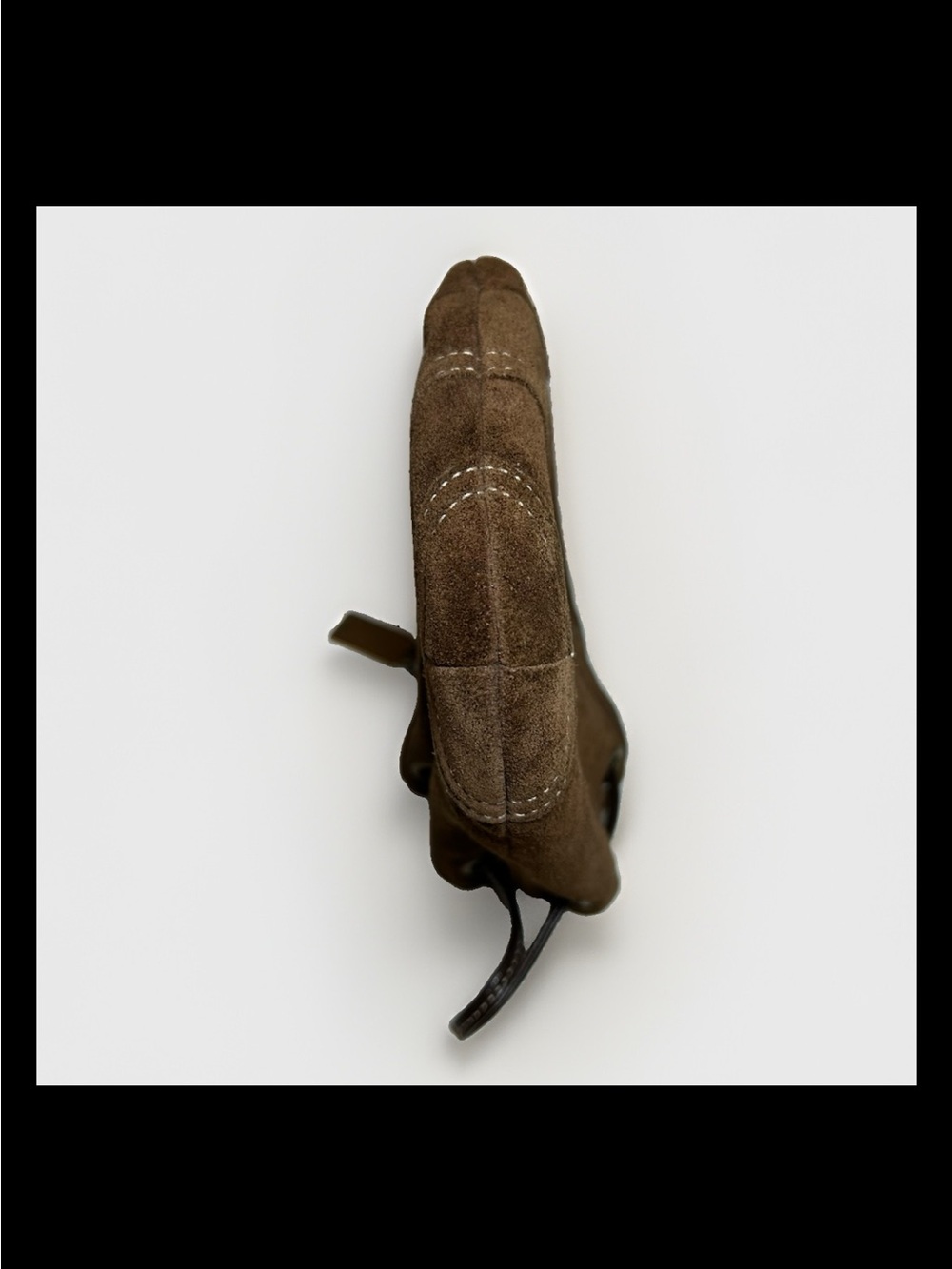 Coach Soho Brown Suede Drawstring Wristlet/Pouch, 2003 Style: (#7128) RARE - Picture 3 of 9